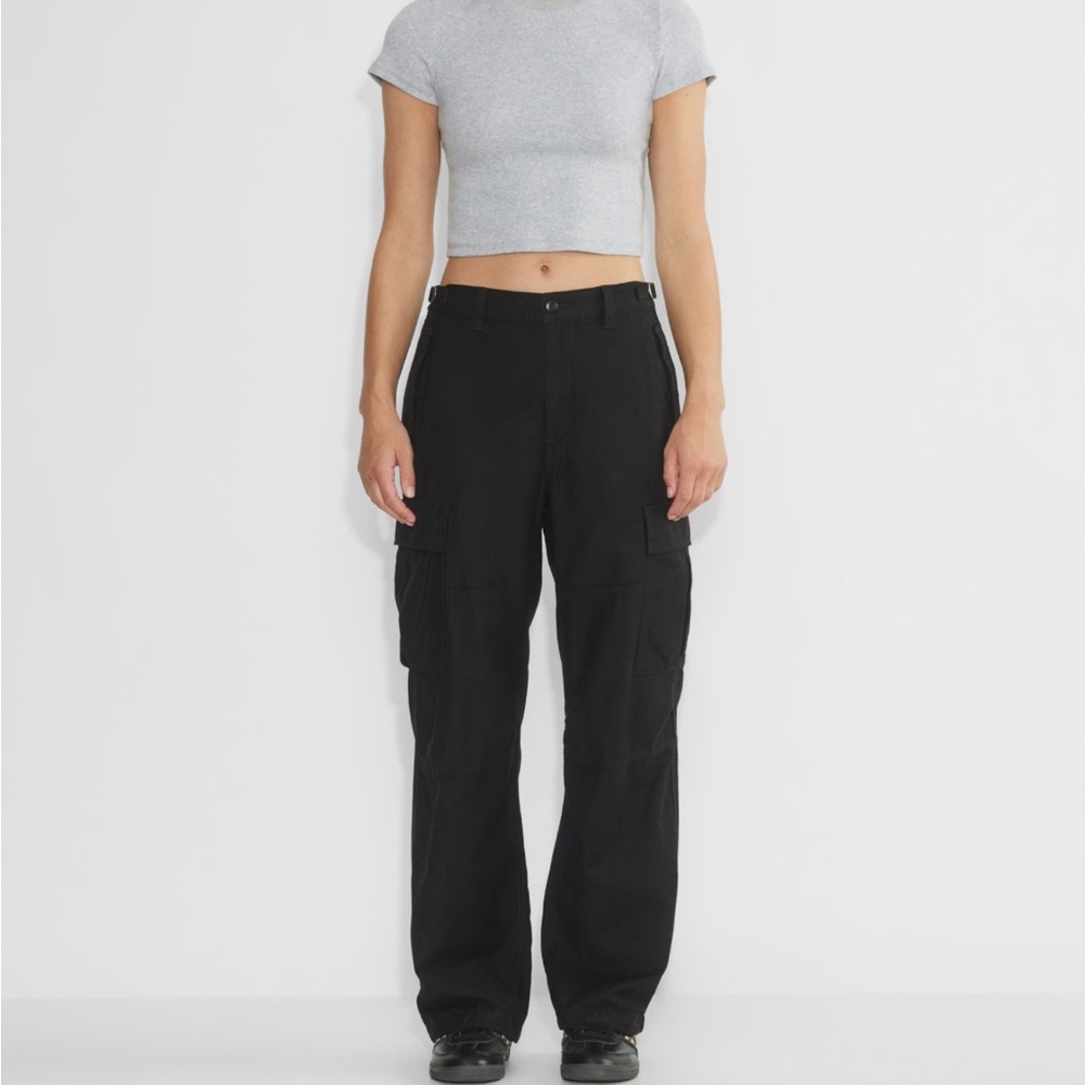 Aritzia TNA Black Cargo Pants